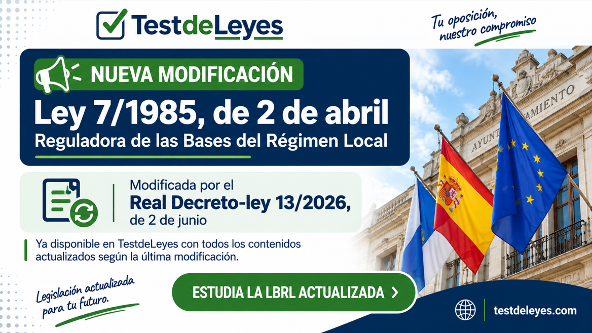MODIFICACIÓN del artículo 92.6 bis de la Ley 7/1985